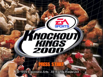 Knockout Kings 2000 (US) screen shot title